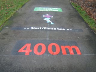 Coalville Park running track