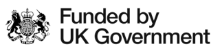 Logo to confirm funding by UK Government
