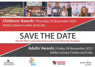 Save the date for the Let's Get Moving Awards 2023