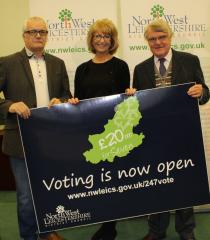 Ibstock parish council vote photo